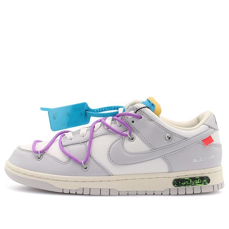 Nike Off-White x Dunk Low 'Lot 47 of 50'  DM1602-125 Iconic Trainers