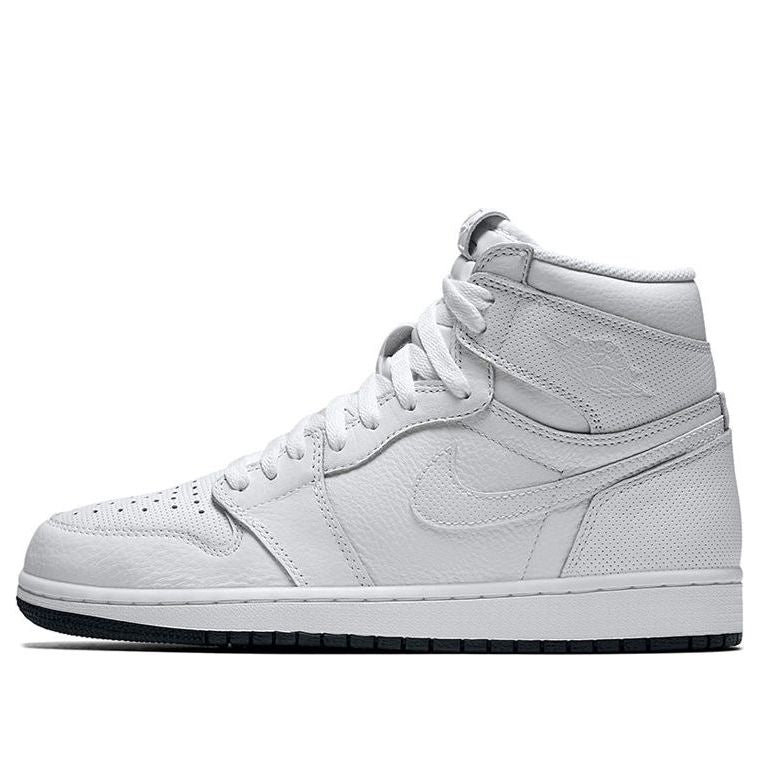 Air Jordan 1 Retro High OG 'White Perforated'  555088-100 Vintage Sportswear