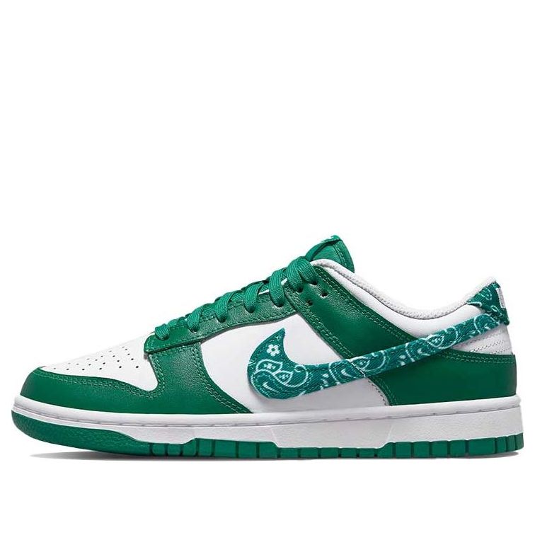 (WMNS) Nike Dunk Low 'Green Paisley'  DH4401-102 Signature Shoe